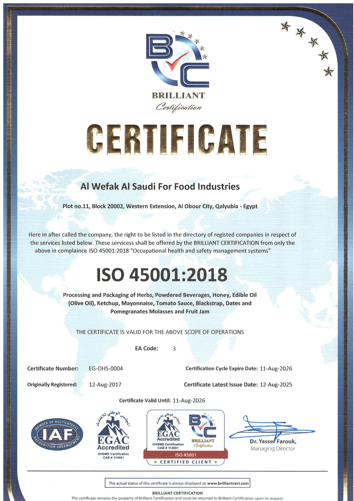 ISO 45001:2018